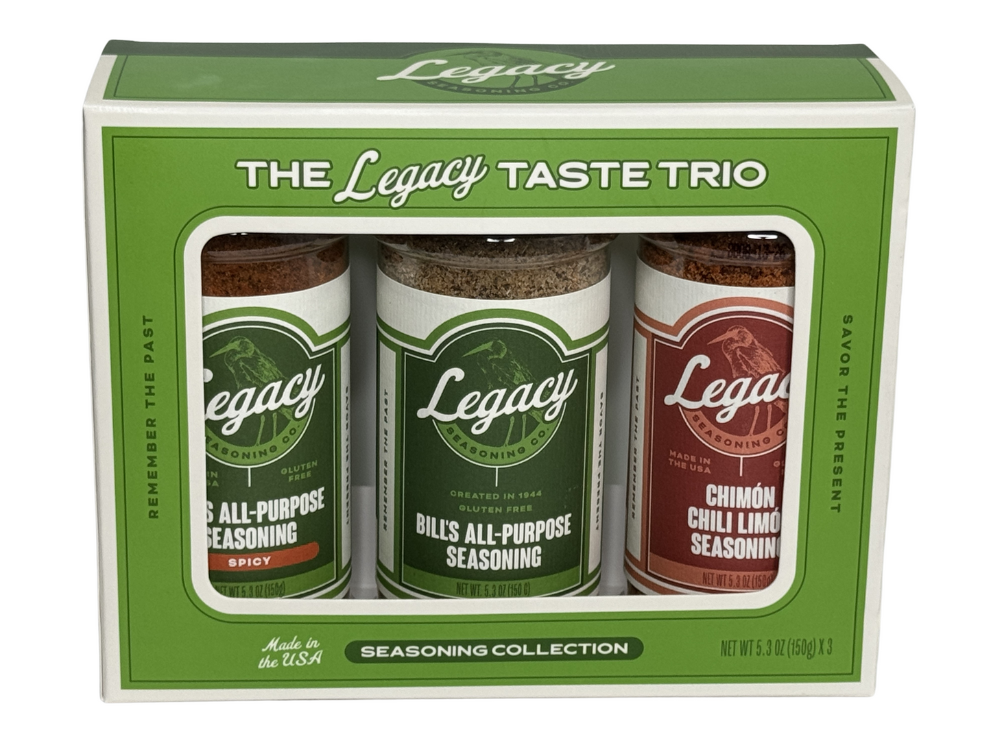 Legacy Taste Trio Gift Box Mix and Match Set